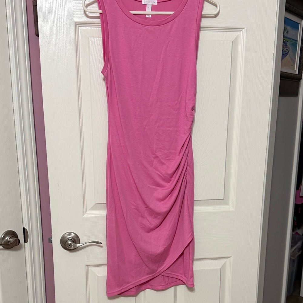 Leith Asymmetrical Pink Dress Size Small